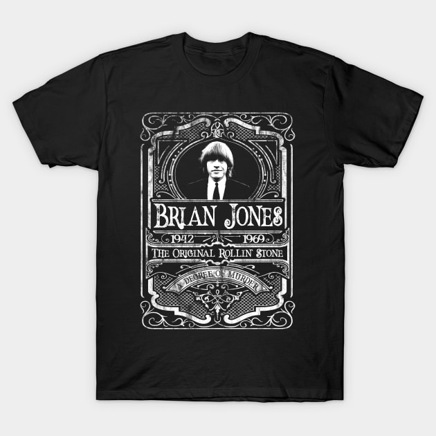 Brian Jones Design T-Shirt by HellwoodOutfitters